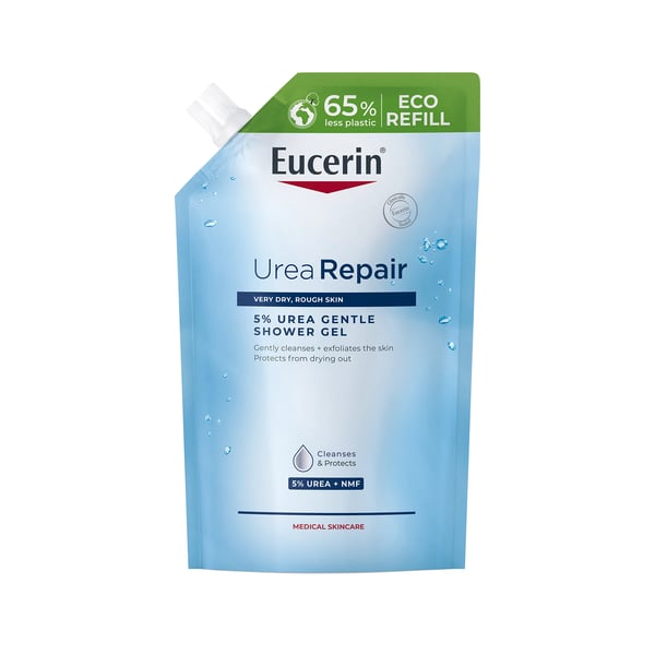 Eucerin Urea Repair Gel de Banho Suave Recarga 400ml