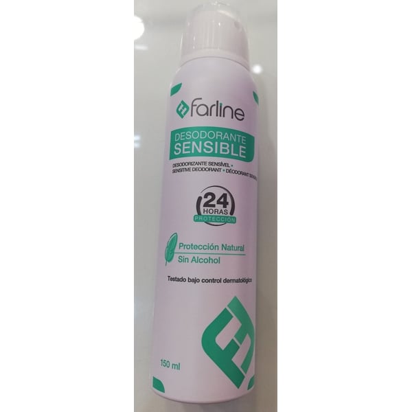 Farline Deo Spray Sensitive 24H 150Ml