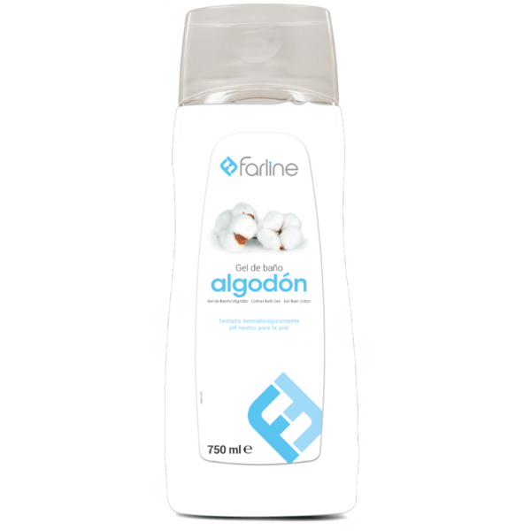 Farline Gel Banho Algodao 750ml