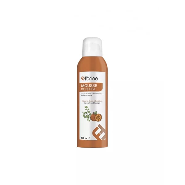 Farline Sweet Orange and Eucalyptus Shower Mousse 200ml