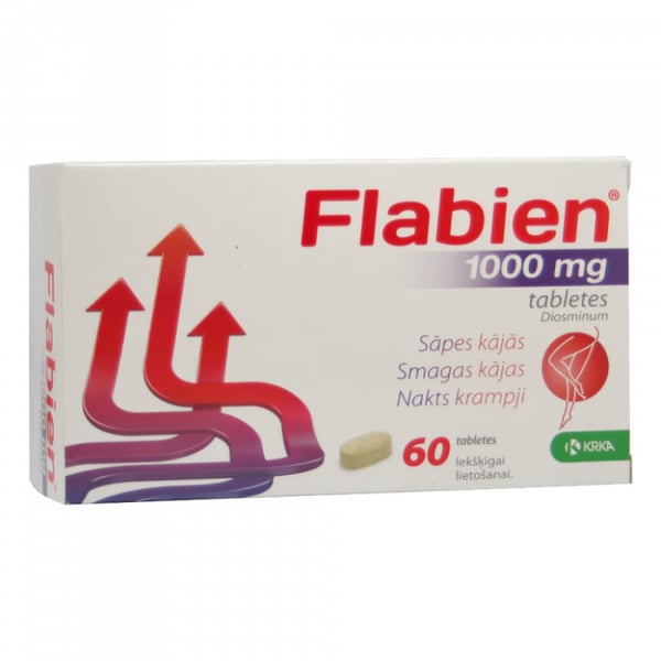Flabien, 1000 mg x 60 comp