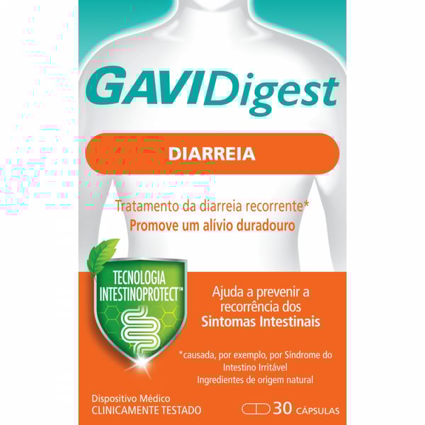 GaviDigest Diarreia x30 Cápsulas