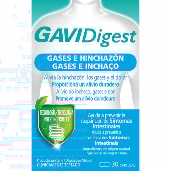 GaviDigest Gases e Inchaço x30 Cápsulas