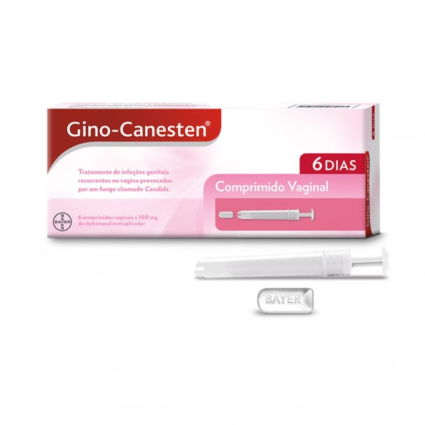 Gino-Canesten Comprimidos Vaginais (6x100mg)