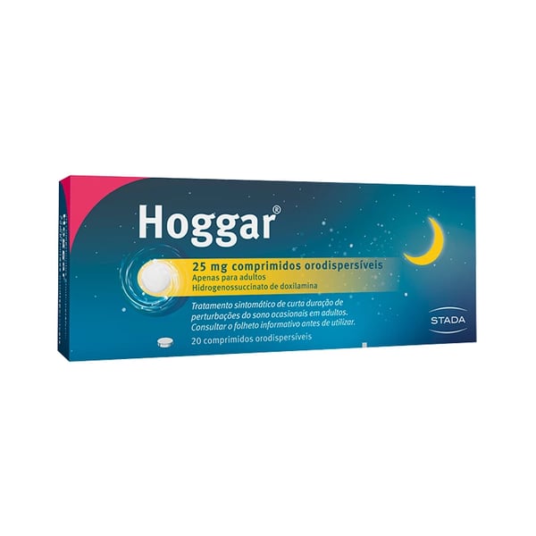 Hoggar , 25 mg Blister 20 Unidade(s) Comp orodisp
