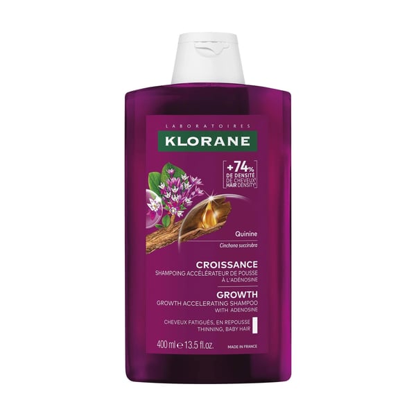 Klorane Capilar Quinina Champô Acelerador de Crescimento 400ml