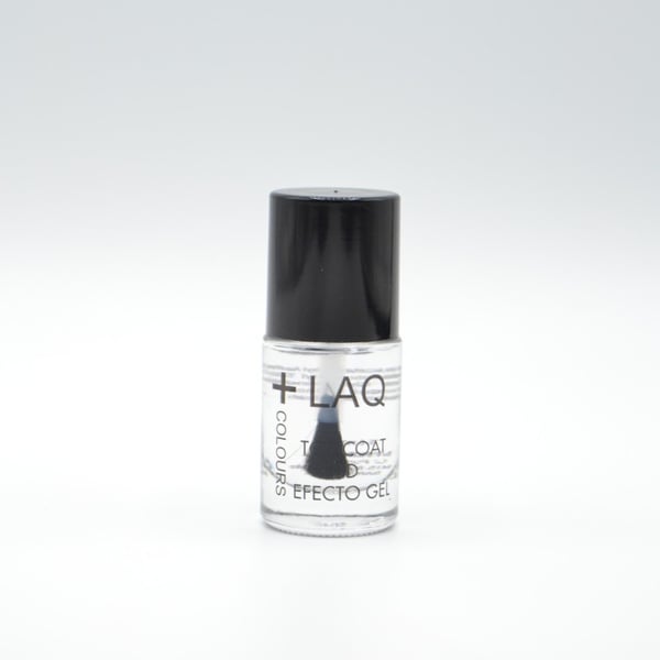 +Laq Colours Top Coat Efeito Gel 3D