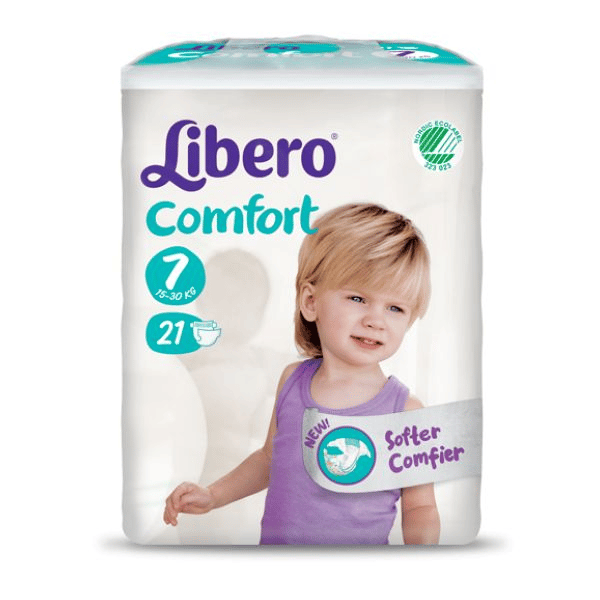 Libero Comfort 7 Diapers 16-26kg X21