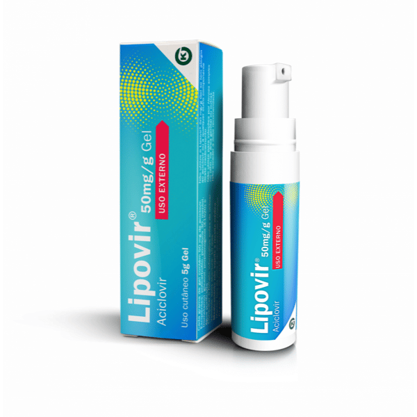 Lipovir, 50 mg/g-5 g x 1 gel