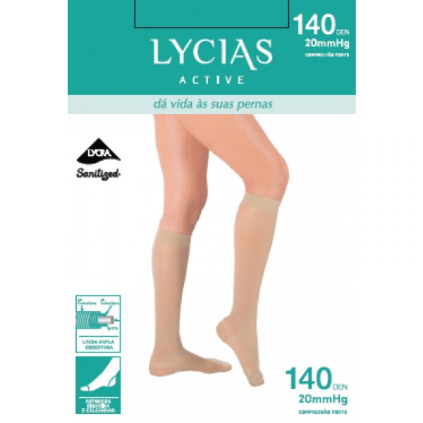 Lycias Active Meias 140Den Nude T4