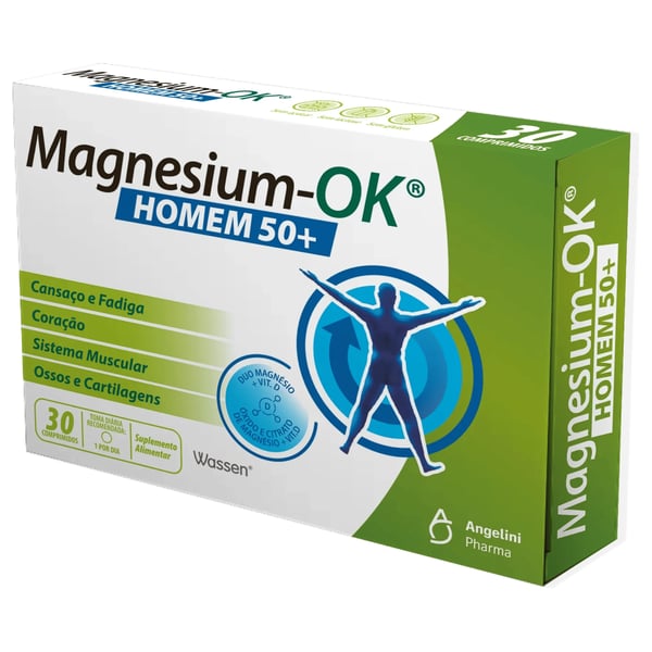 Magnesium-OK Men 50+ Tablets x30