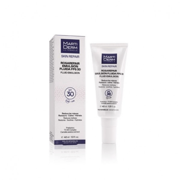 Martiderm Rosarepair Emulsão Fluida Spf30 40Ml