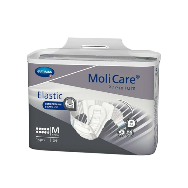 Molicare Elastic Fraldas 10 Gotas M X14