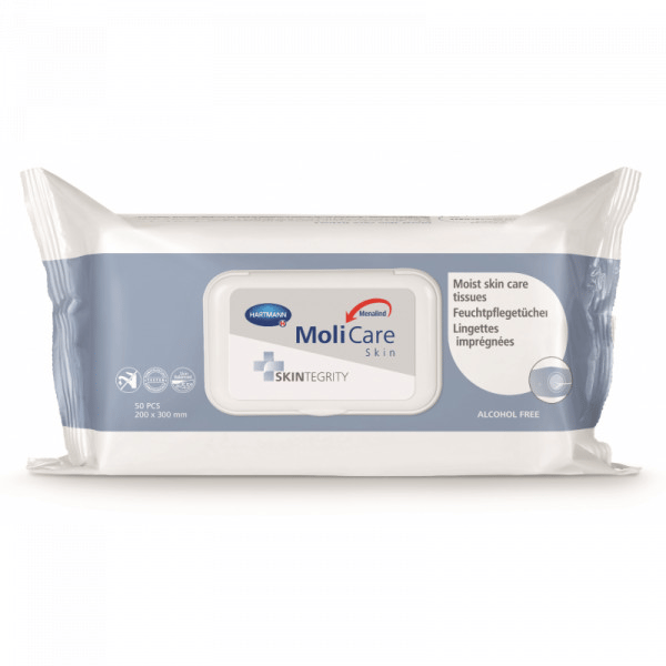 Molicare Skin Toalhetes Humedecidos S/Alcool X50
