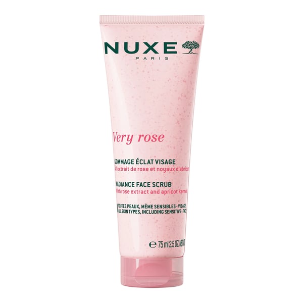 Nuxe Very Rose Creme Esfoliante Rosto Luminosidade 75ml