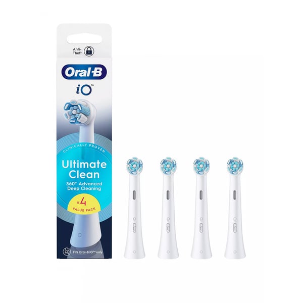 Oral B iO Ultimate Clean White Refill x4