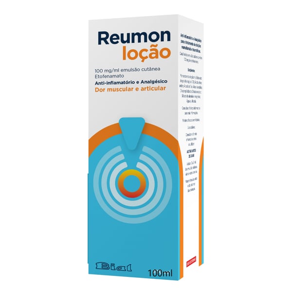 Reumon Loção 100 mg/ml 100 mL emulsão cutânea