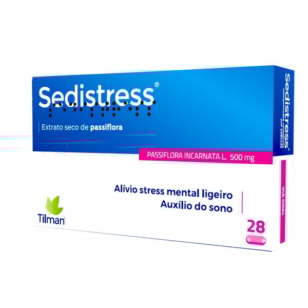 Sedistress, 500mg Blister 28 Comprimidos revestidos por película