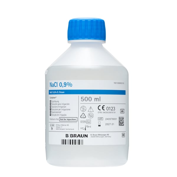 Ecotainer Soro Fisiológico Estéril 500ml