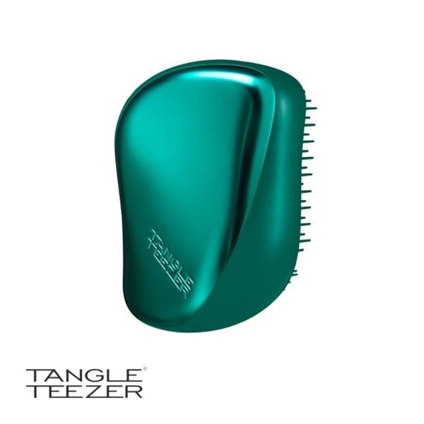 Tangle Teezer Hair Brush Compact Green Jungle