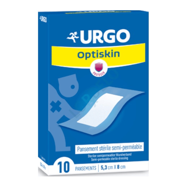 Urgo Optiskin Penso Transp 5,3 X8cm X10