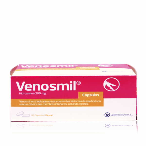 Venosmil 200mg 60 cápsulas